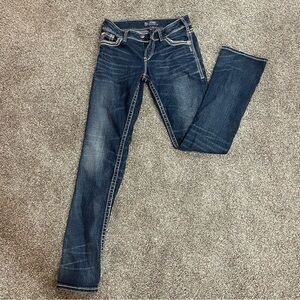 Silver Jeans Women's Dark Blue Skinny Jeans